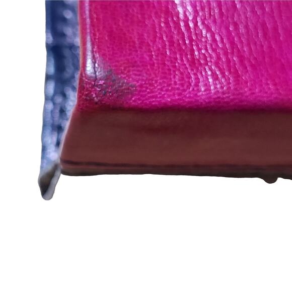 Vintage Multi Royal Colored Leather Mini Crossbody Bag Made in Tokyo - Picture 13 of 13